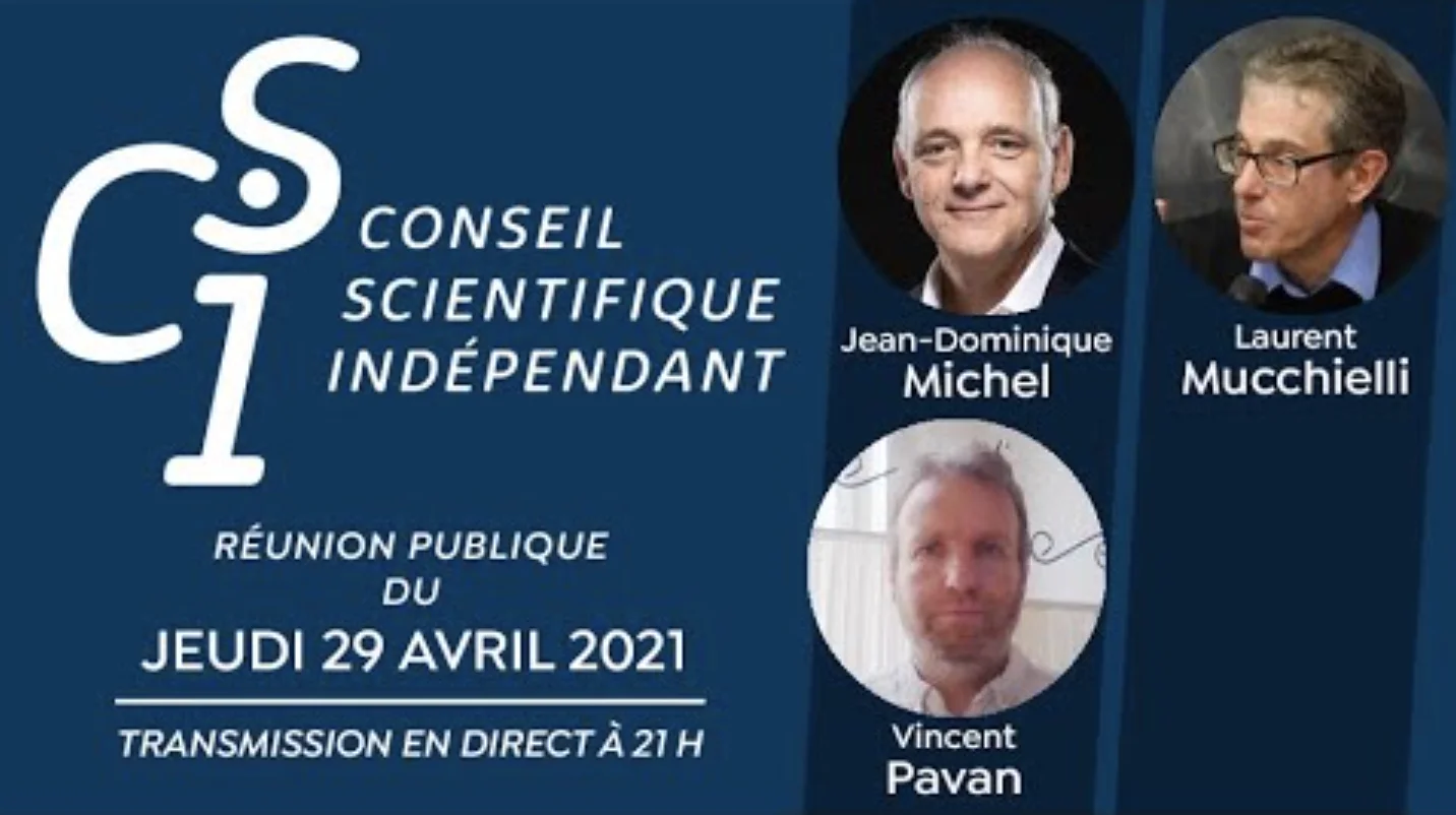 Réunion publique n°4 du Conseil scientifique indépendant (CSI) du 29/04/2021