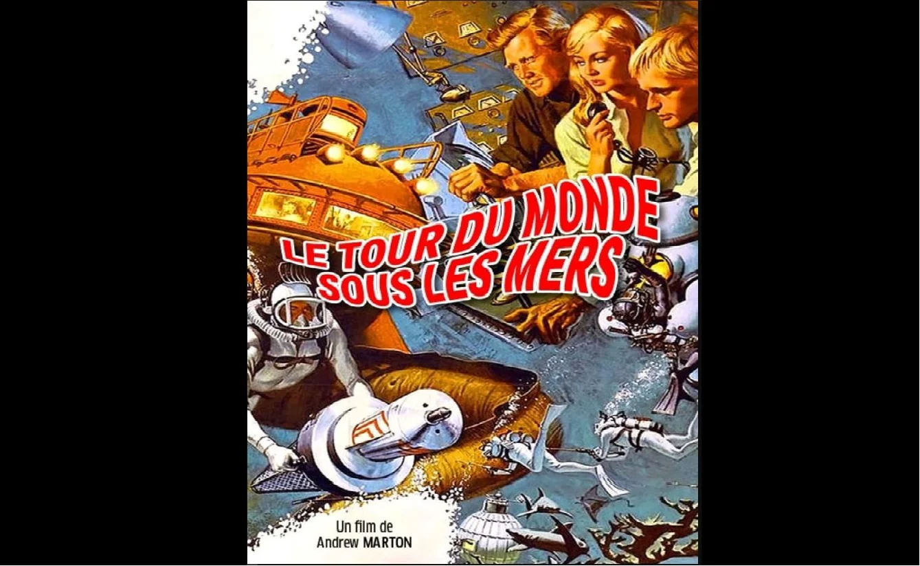 Le Tour du monde sous les mers 1965 – Aventure – Film HD.