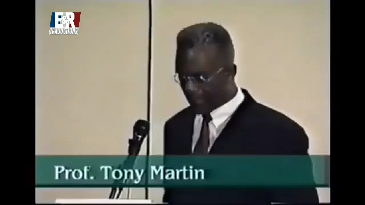 Professeur Tony Martin : le rôle des juifs dans le commerce d’esclaves