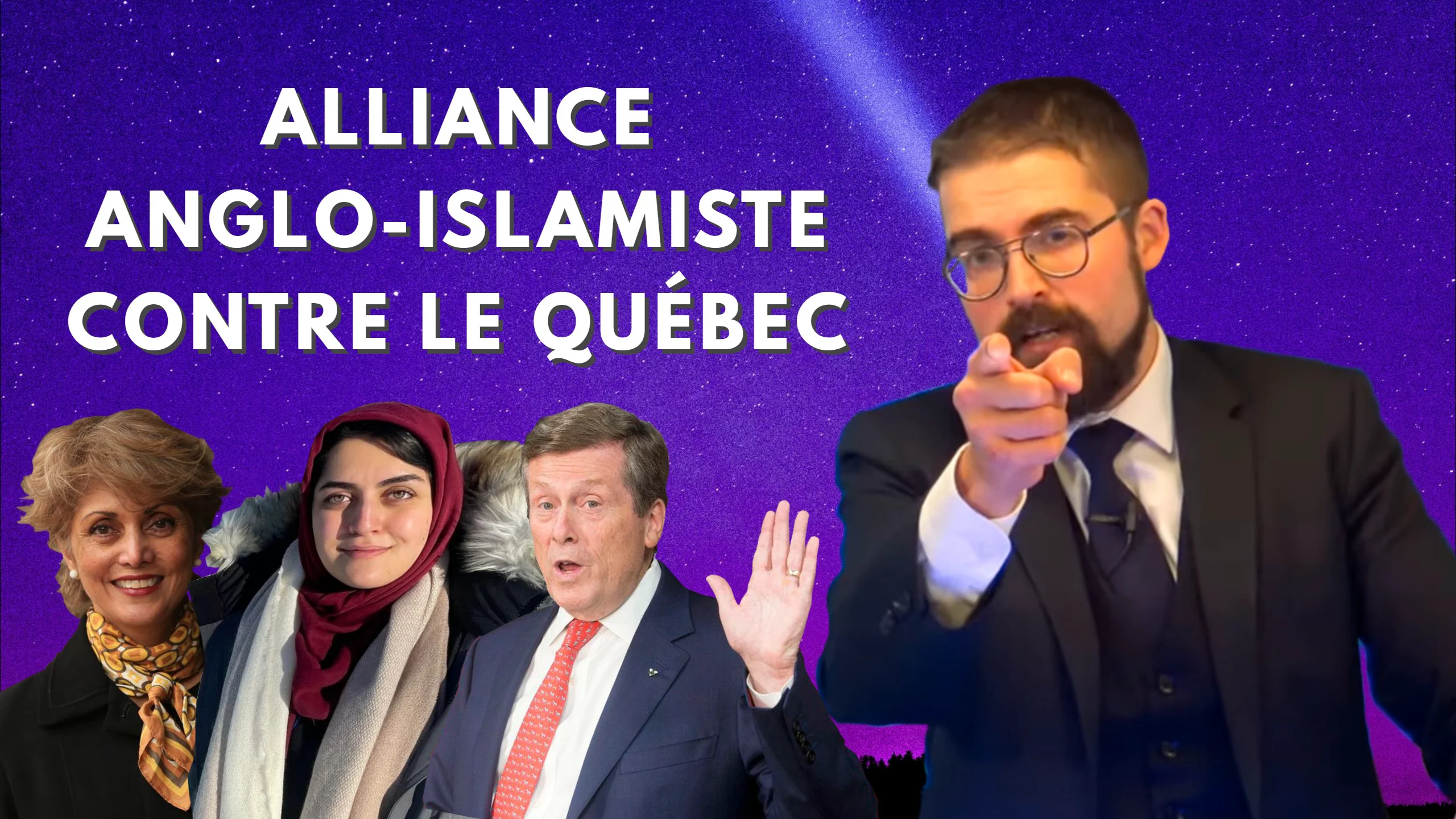 Alliance anglo-islamiste contre le Québec [EN DIRECT]