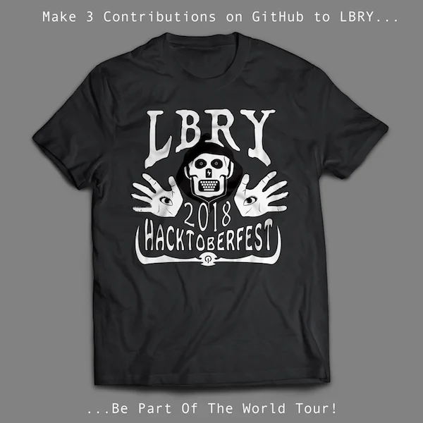 LBRY Hacktoberfest t-shirt