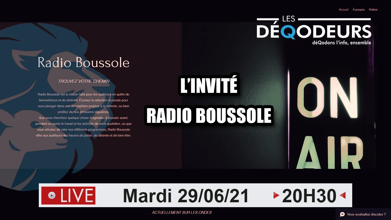 L’invité : Radio Boussolle 21/06/2021