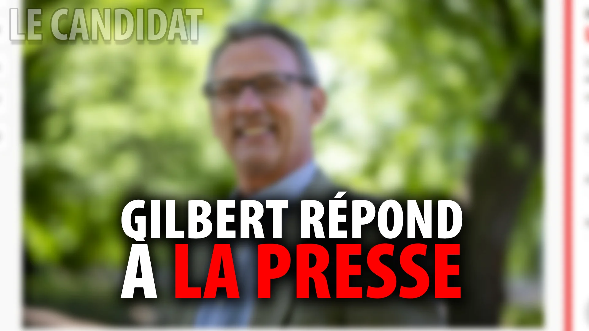 GILBERT THIBODEAU REMET LES PENDULES DE LA PRESSE À L’HEURE