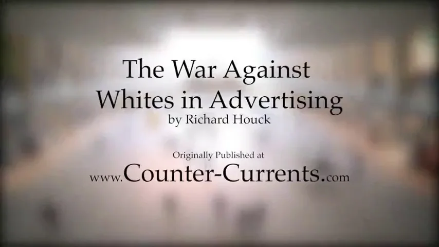 La guerre contre les blancs dans la publicité – Richard Houck
