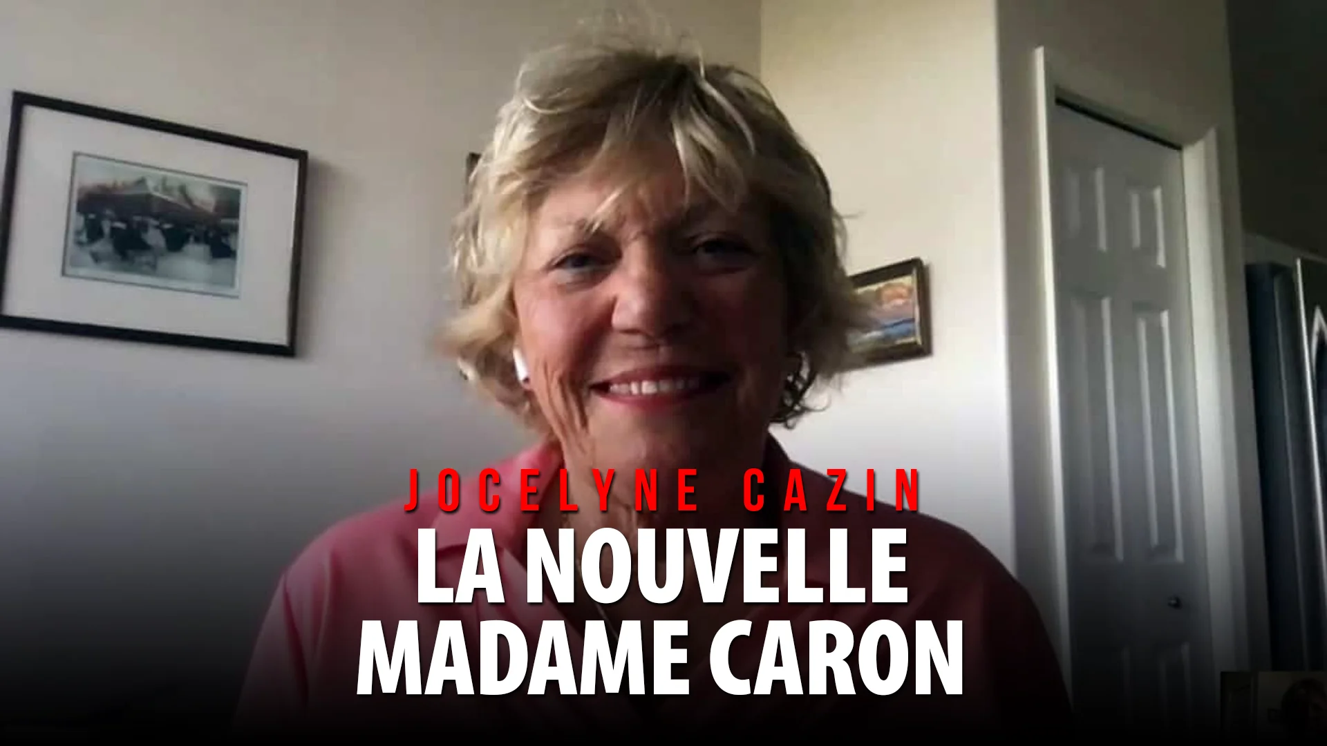 JOCELYNE CAZIN – LA NOUVELLE MADAME CARON