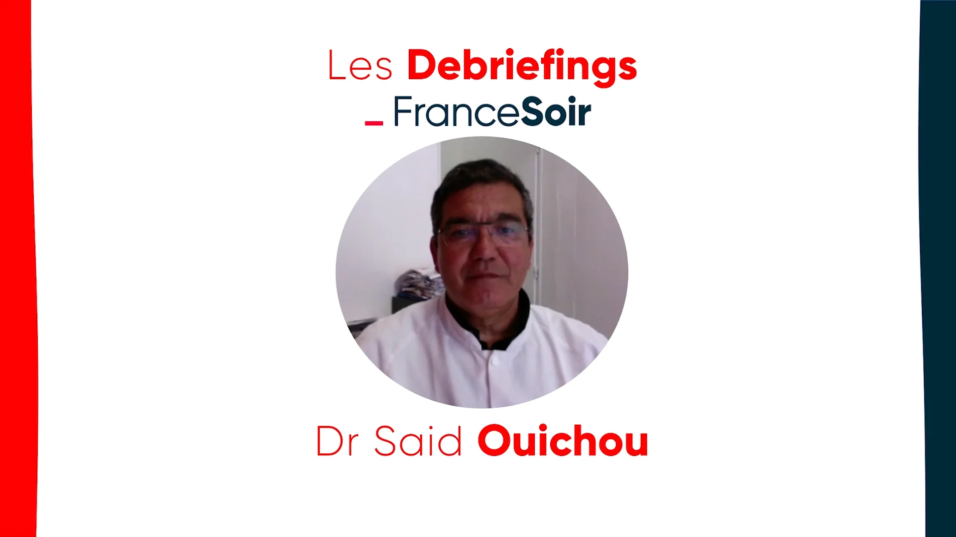 Dr Said Ouichou à propos de la vaccination : «Je pensais qu’il était à l’abri»