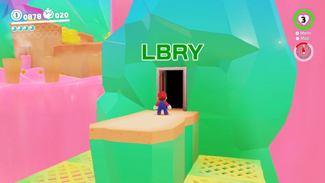 Mario in LBRY Land
