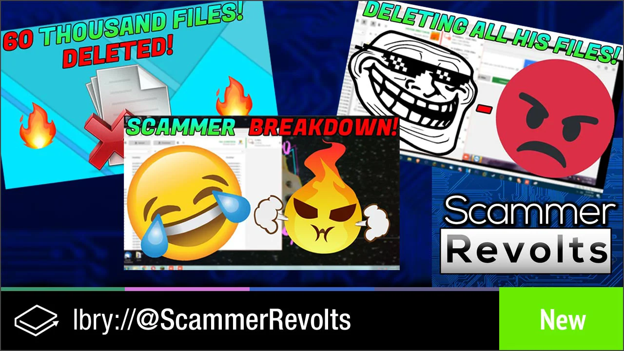 scammer revolts