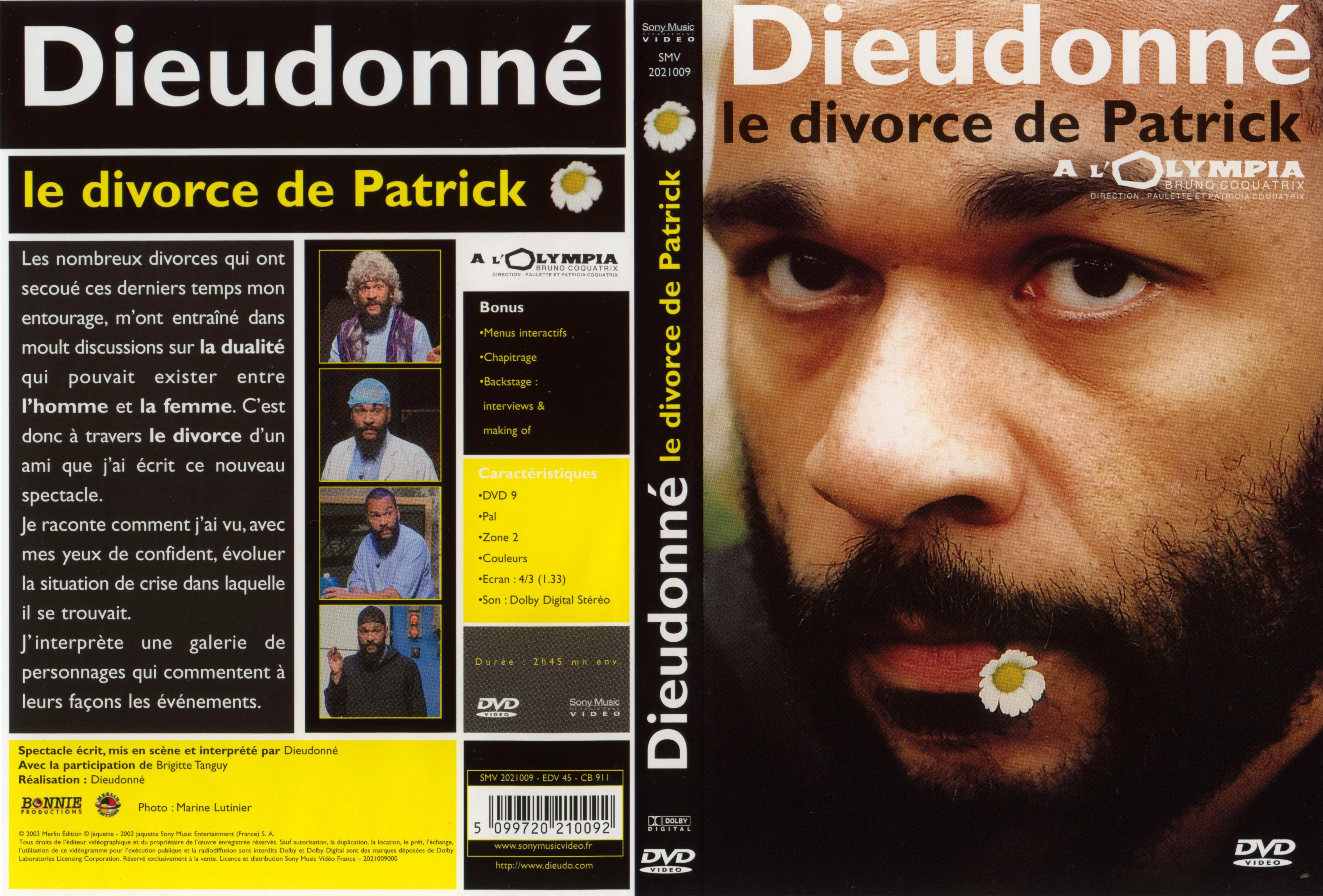 Dieudonné – Le Divorce de Patrick (Spectacle complet)