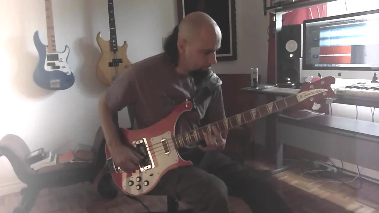 Rammstein Seemann bass cover Rickenbacker 4003