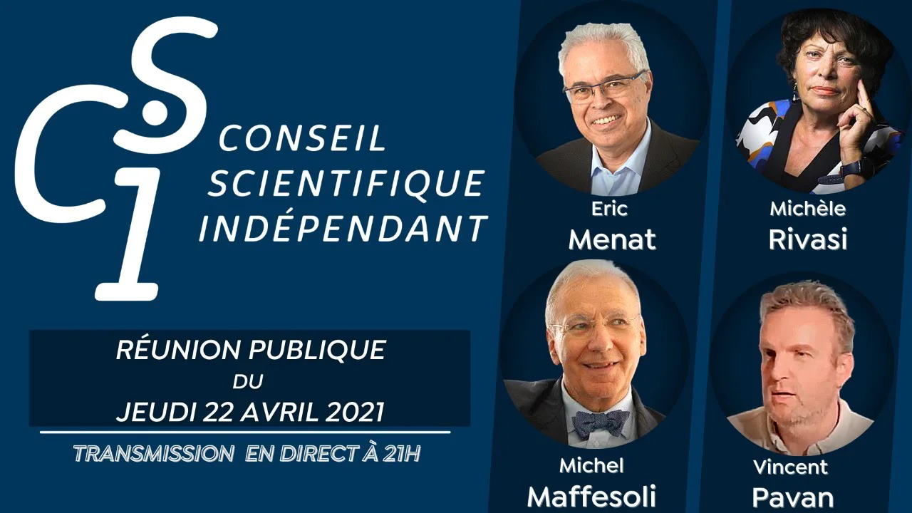 Réunion publique n°3 du Conseil scientifique indépendant (CSI) du 22/04/2021