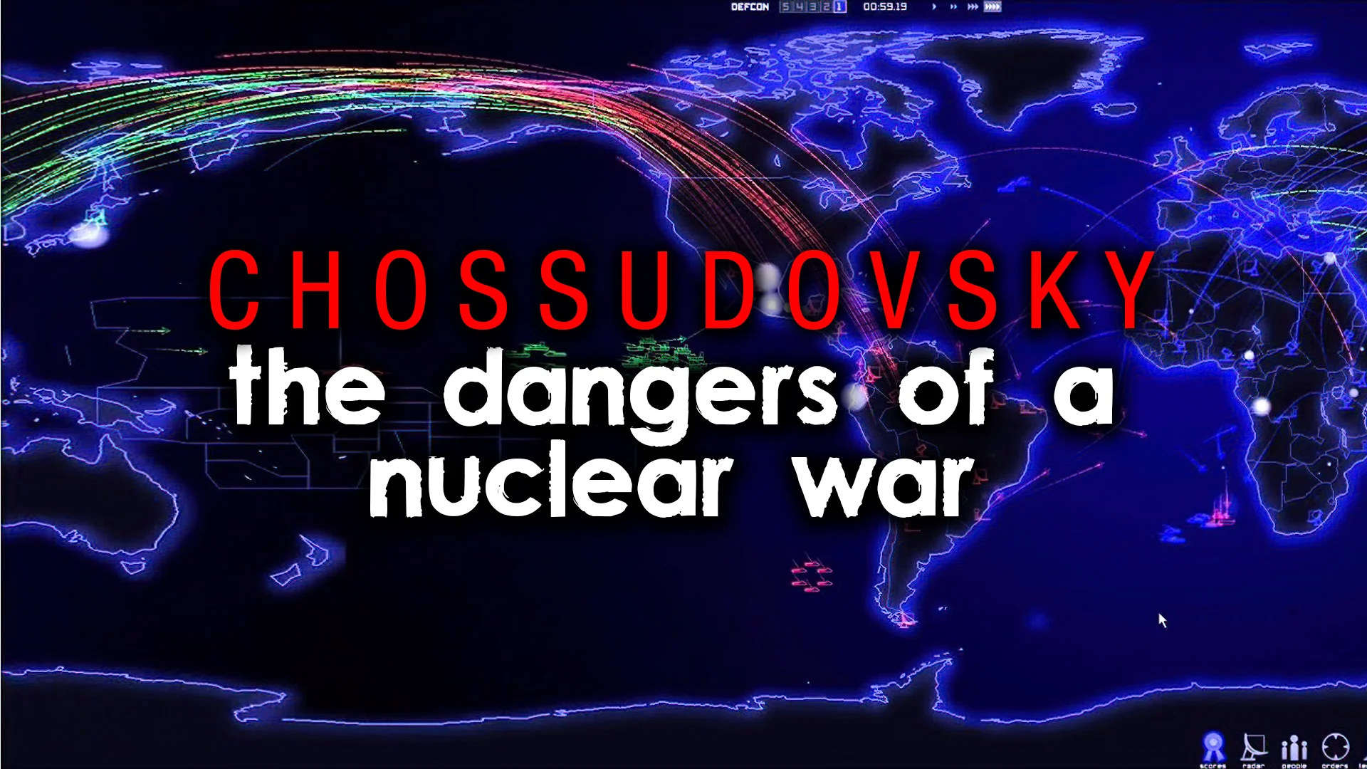 MICHEL CHOSSUDOVSKY – THE DANGERS OF A NUCLEAR WAR