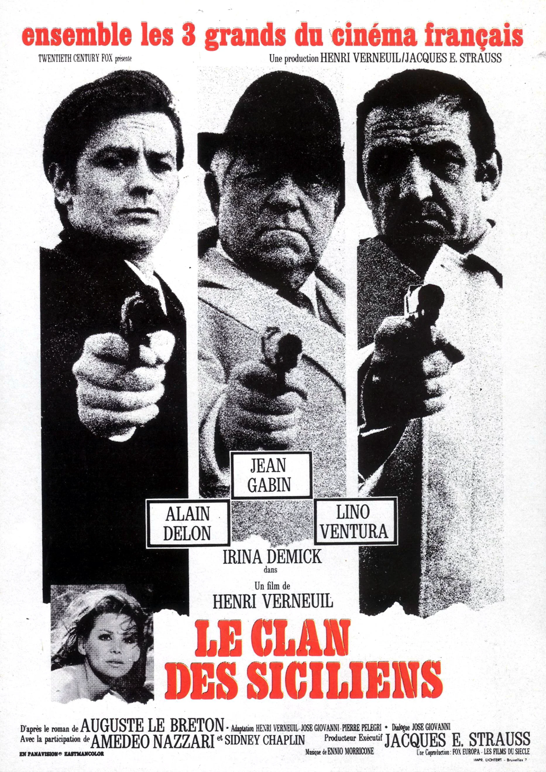 Le Clan Des Siciliens.1969 (France Film HD)