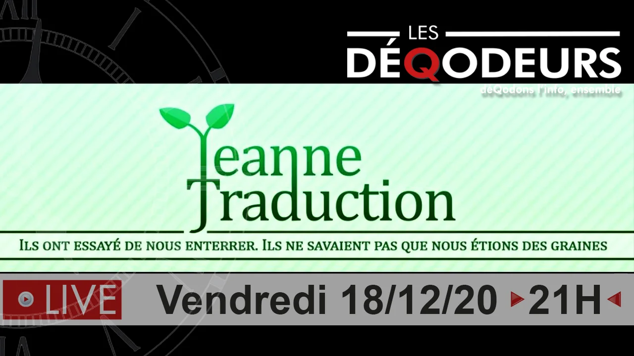 Jeanne Traduction – L’invité du 18/12/2020