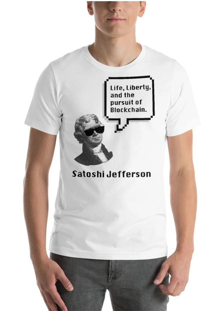 Satoshi Jefferson t-shirt