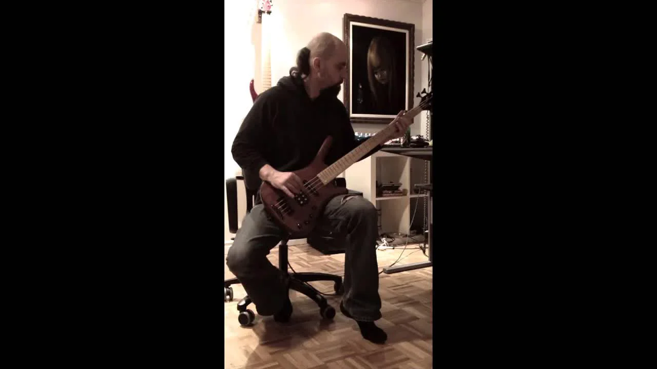 David Bowie-Lazarus Bass cover