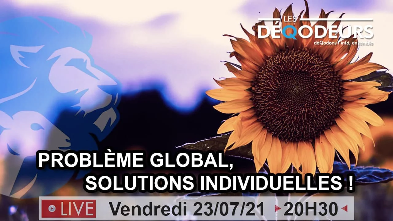 Problème global, solutions individuelles ! – 23/07/21